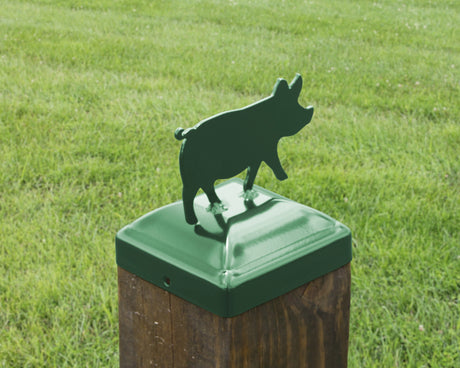 6X6 Pig Post Cap (5.5 x 5.5 Post Size) - Madison Iron and Wood