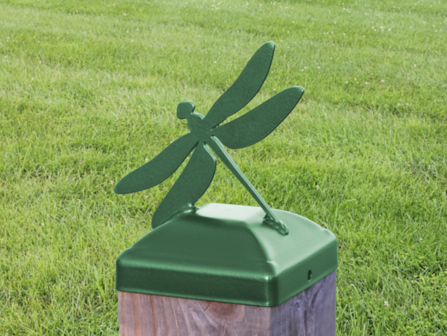 4X4 Dragonfly Post Cap (Fits 3.5 x 3.5 Post Size) - Madison Iron and Wood
