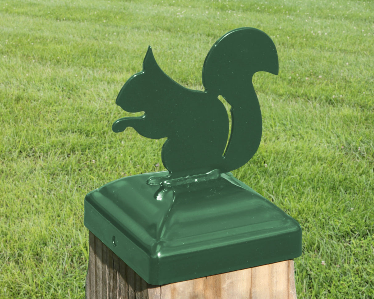4X4 Squirrel Post Cap (Fits 3.5 x 3.5 Post Size) - Madison Iron and Wood