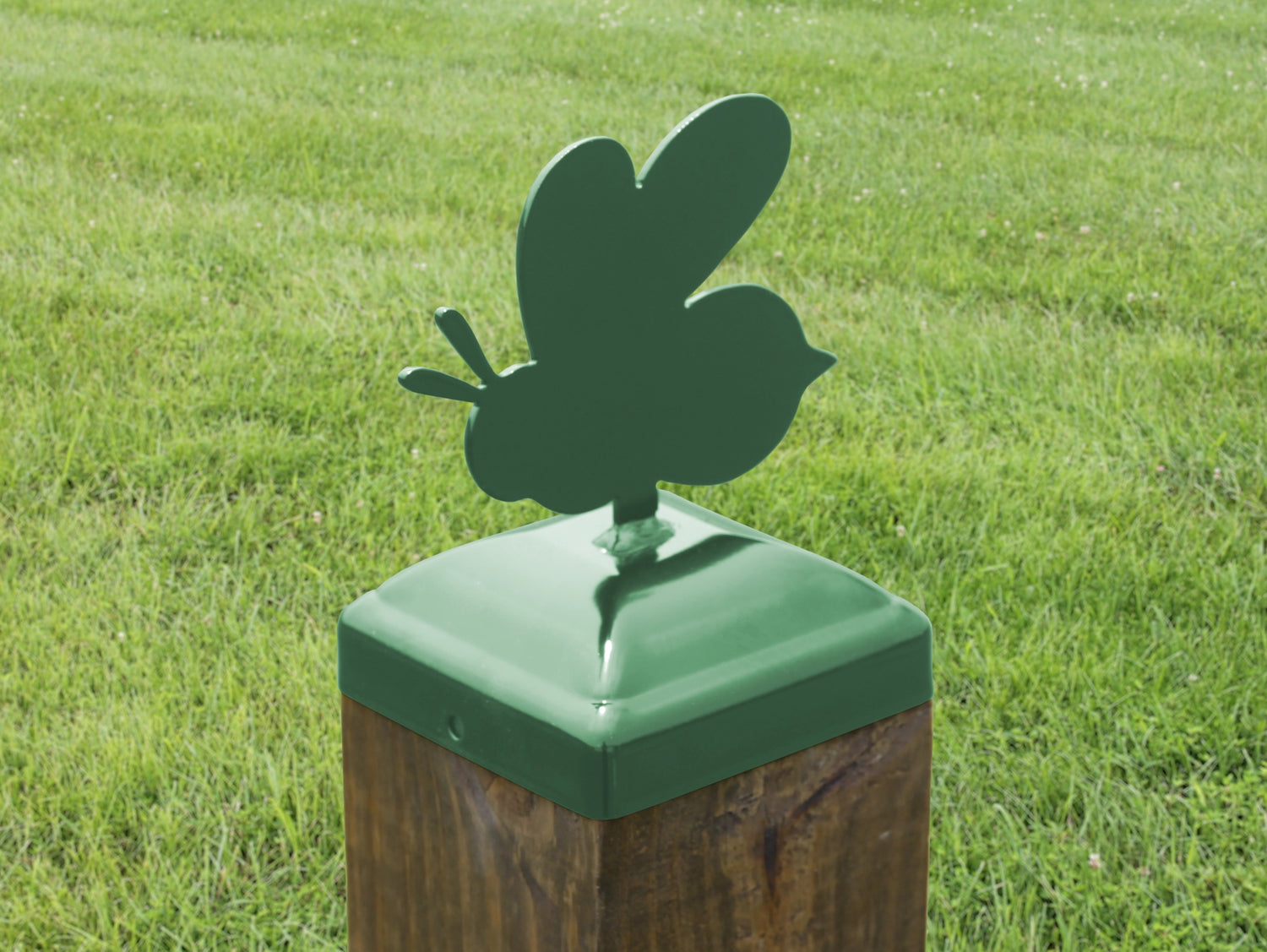 6X6 Bumble Bee Post Cap (5.5 x 5.5 Post Size) - Madison Iron and Wood