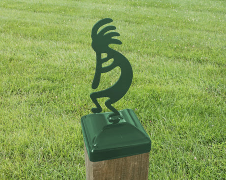 6X6 Kokopelli Post Cap (5.5 x 5.5 Post Size) - Madison Iron and Wood