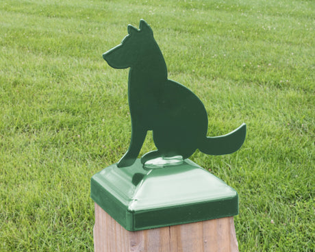 6X6 Dog Post Cap (5.5 x 5.5 Post Size) - Madison Iron and Wood