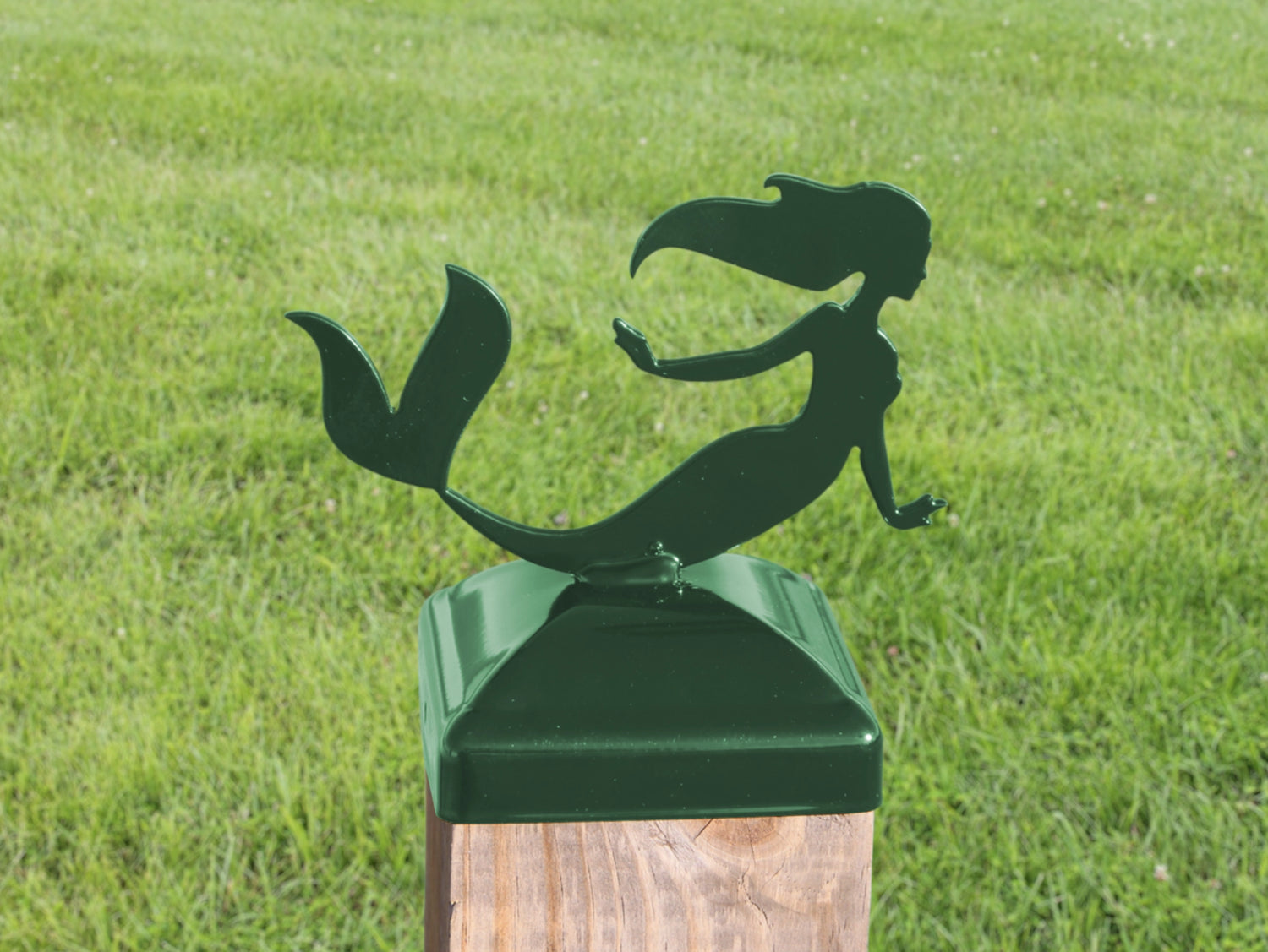 6X6 Mermaid Post Cap (5.5 x 5.5 Post Size) - Madison Iron and Wood