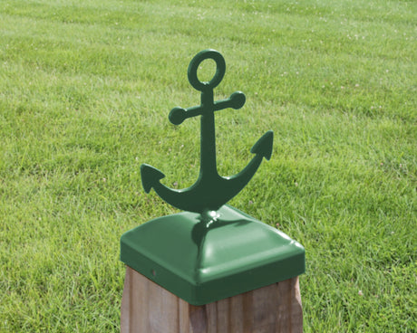 6X6 Anchor Post Cap (5.5 x 5.5 Post Size) - Madison Iron and Wood