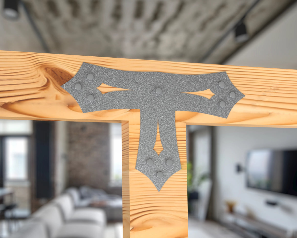 Gothic Brackets For 4x4 Dimensional Lumber - Madison Iron and Wood