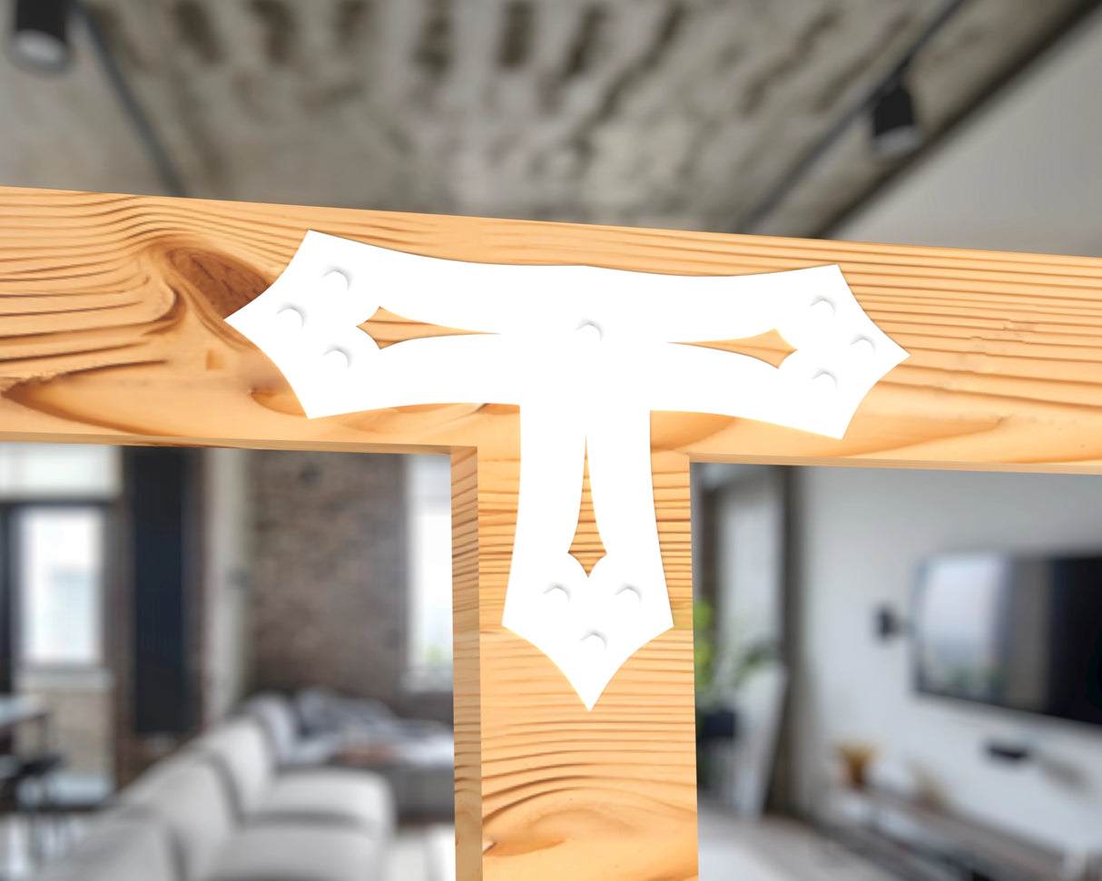 Gothic Brackets For 4x4 Dimensional Lumber - Madison Iron and Wood