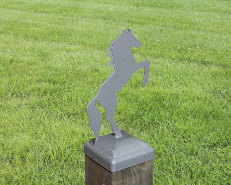 6X6 Horse Post Cap (5.5 x 5.5 Post Size) - Madison Iron and Wood