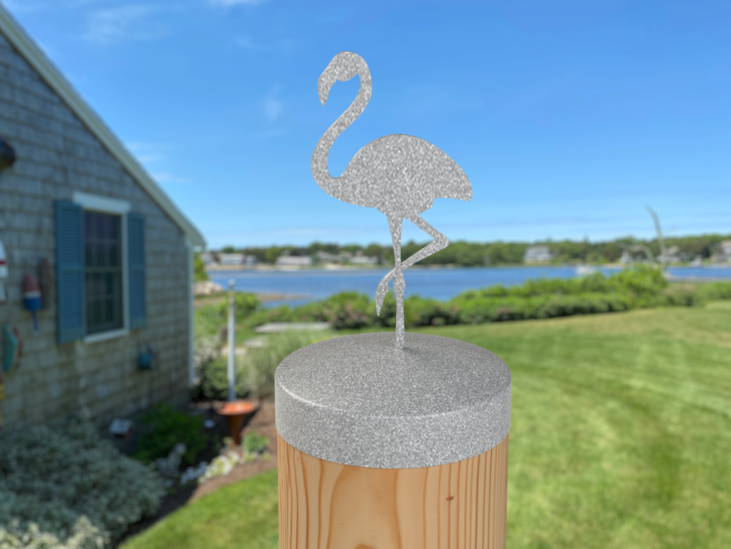 Flamingo, Round Post Cap (4x4 Round Post Size) - Madison Iron and Wood