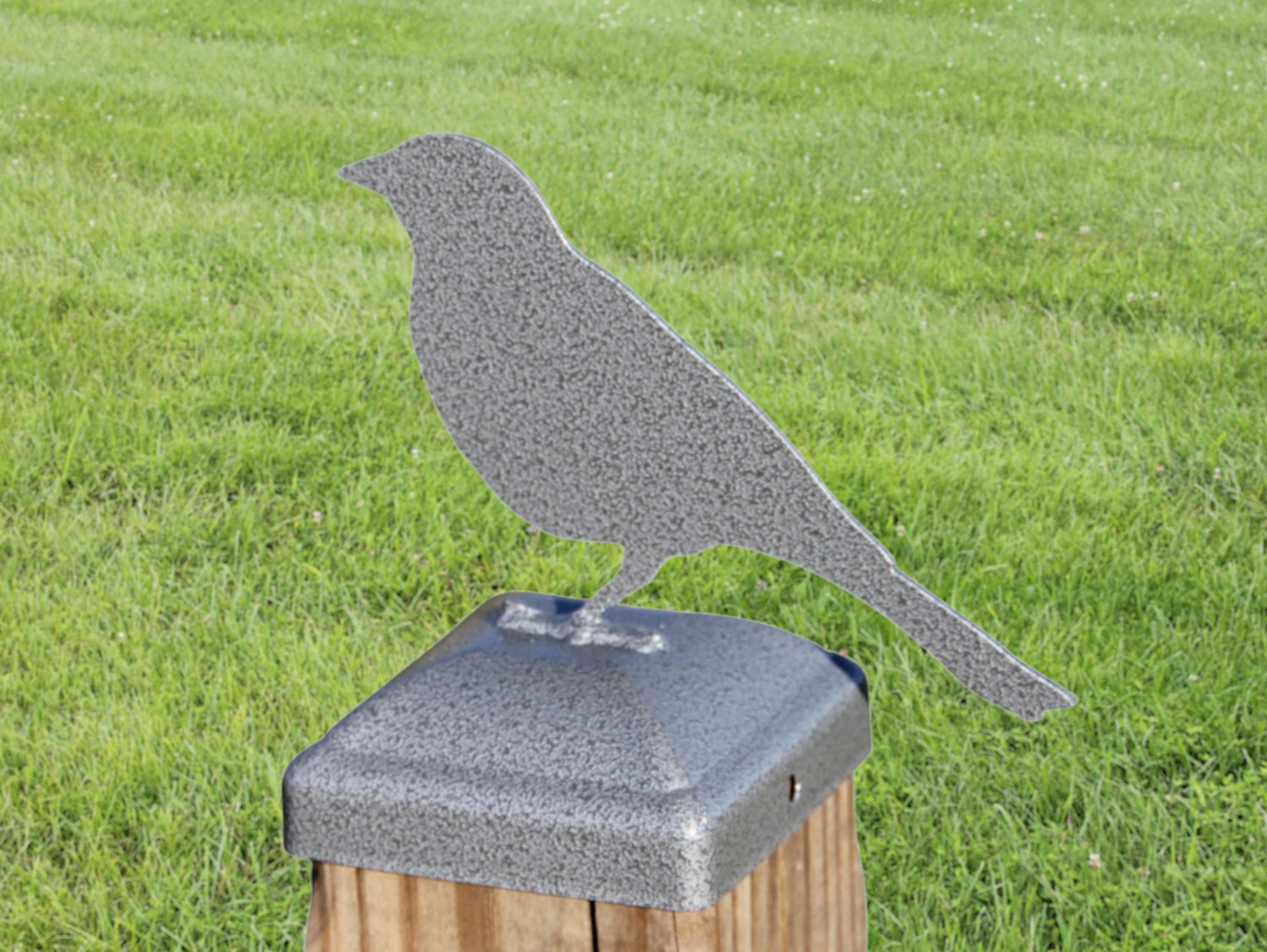 6X6 Song Bird Post Cap (Fits 5.5 x 5.5 Post Size) - Madison Iron and Wood