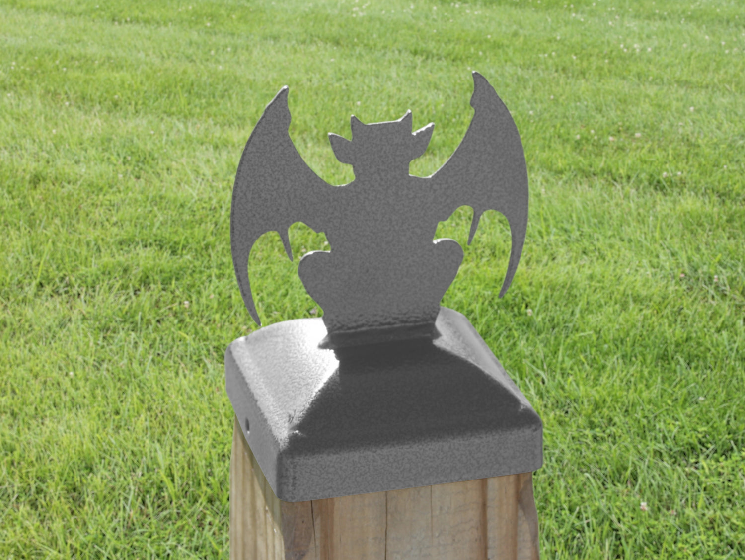 6X6 Gargoyle Post Cap (5.5 x 5.5 Post Size) - Madison Iron and Wood