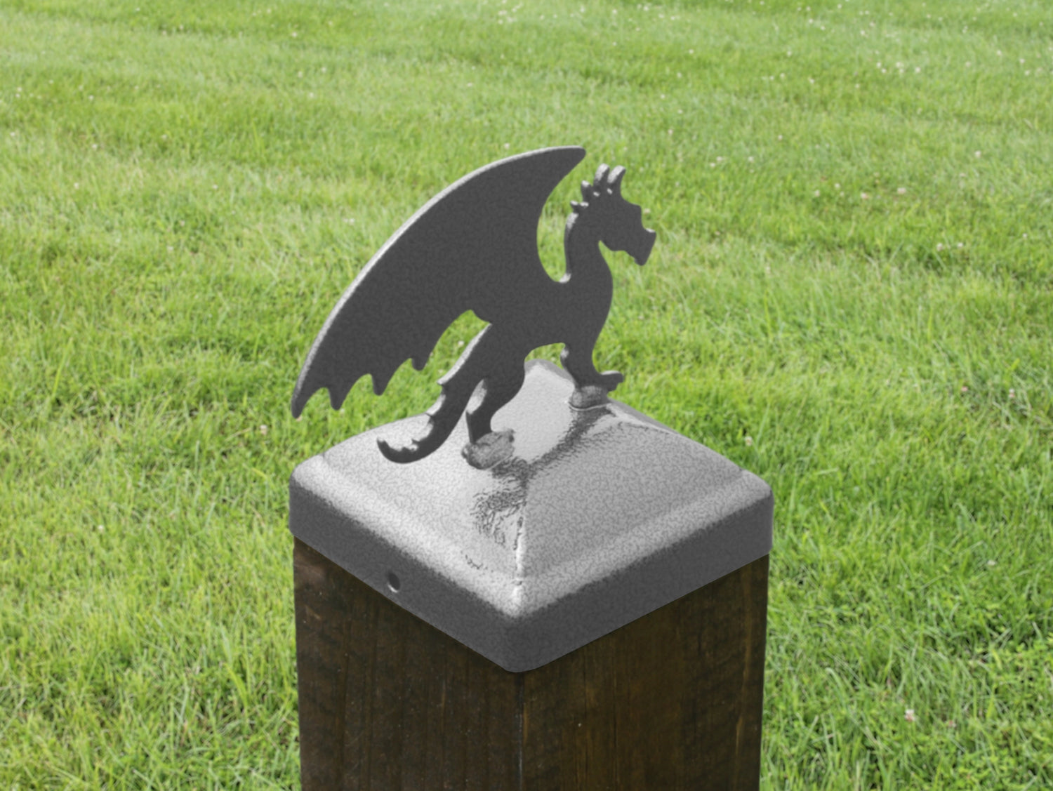 6X6 Dragon Post Cap (5.5 x 5.5 Post Size) - Madison Iron and Wood