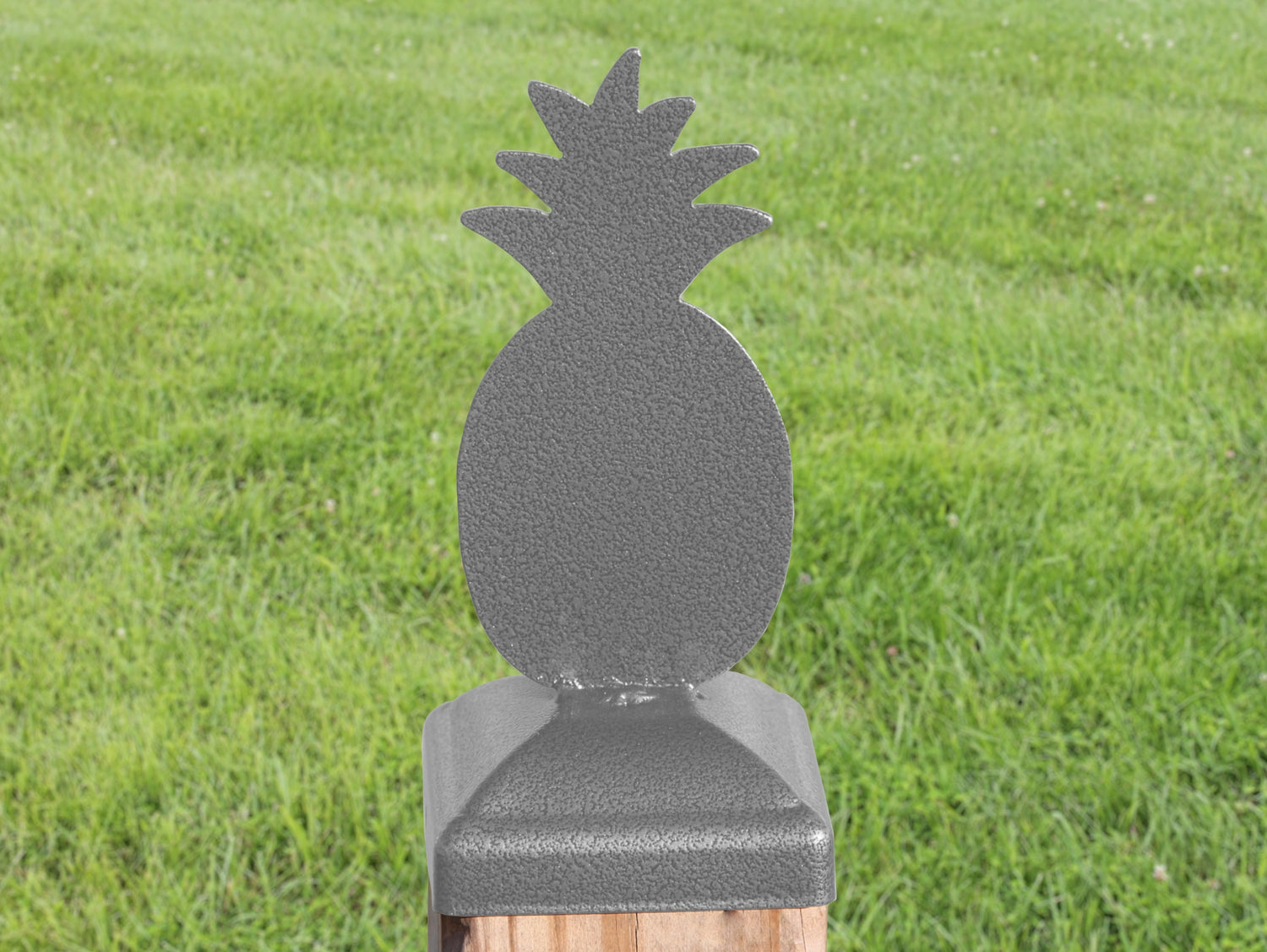 4x4 Pineapple Post Cap (Fits 3.5 x 3.5 Post Size) - Madison Iron and Wood