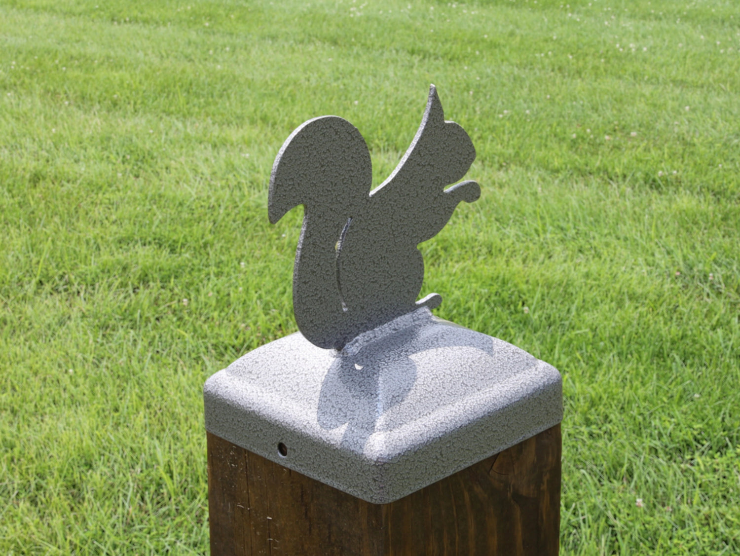 4X4 Squirrel Post Cap (Fits 3.5 x 3.5 Post Size) - Madison Iron and Wood