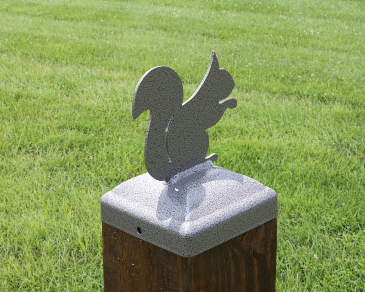4X4 Squirrel Post Cap (Fits 3.5 x 3.5 Post Size) - Madison Iron and Wood