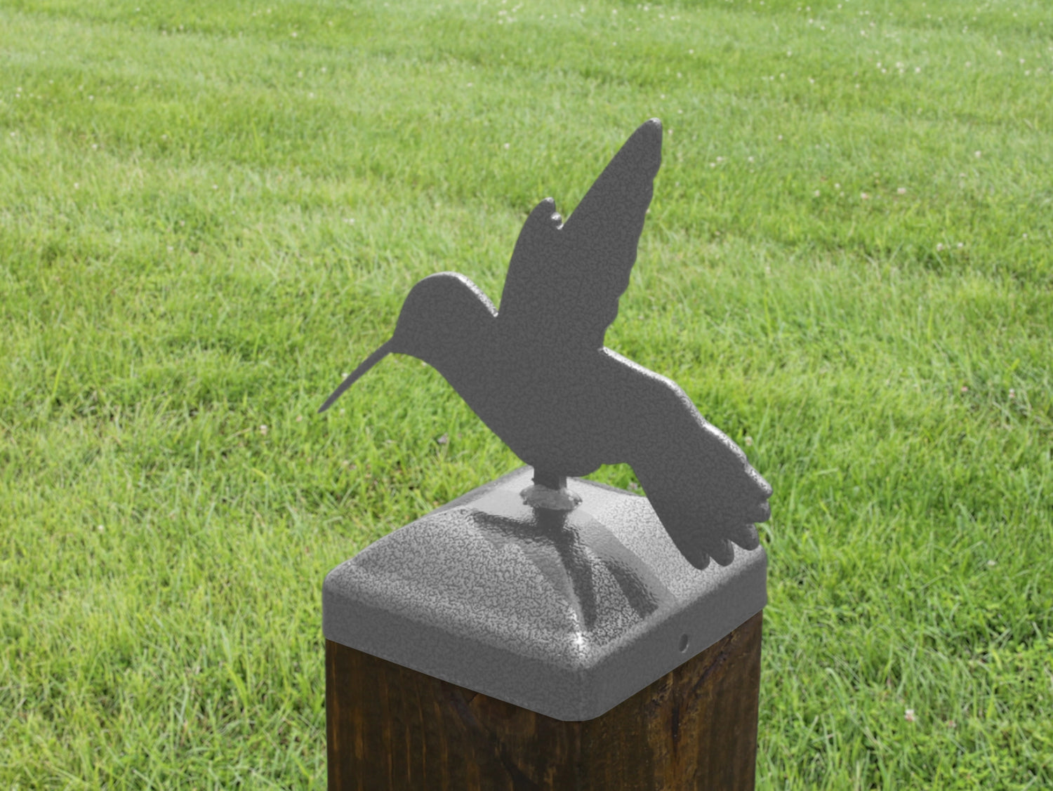 6X6 Hummingbird Post Cap (5.5 x 5.5 Post Size) - Madison Iron and Wood