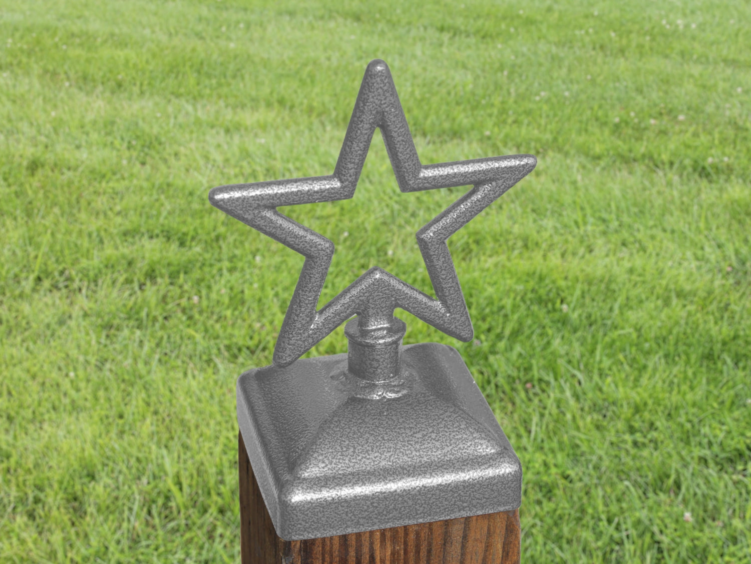 4x4 Star Post Cap (3.5 x 3.5 Post Size) - Madison Iron and Wood