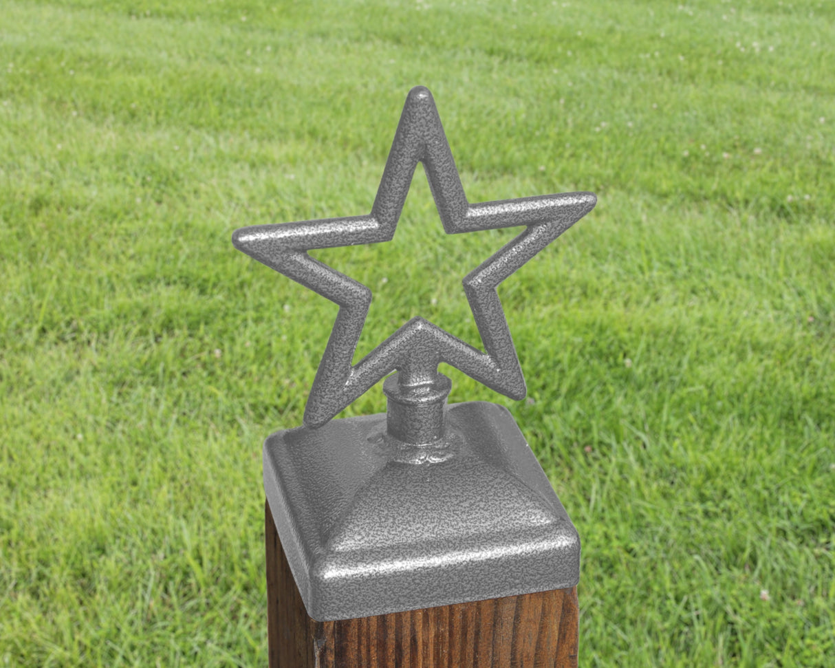 4x4 Star Post Cap (3.5 x 3.5 Post Size) - Madison Iron and Wood