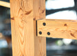 Knife Plate Bracket - For Nominal Sized Beams - Madison Iron and Wood