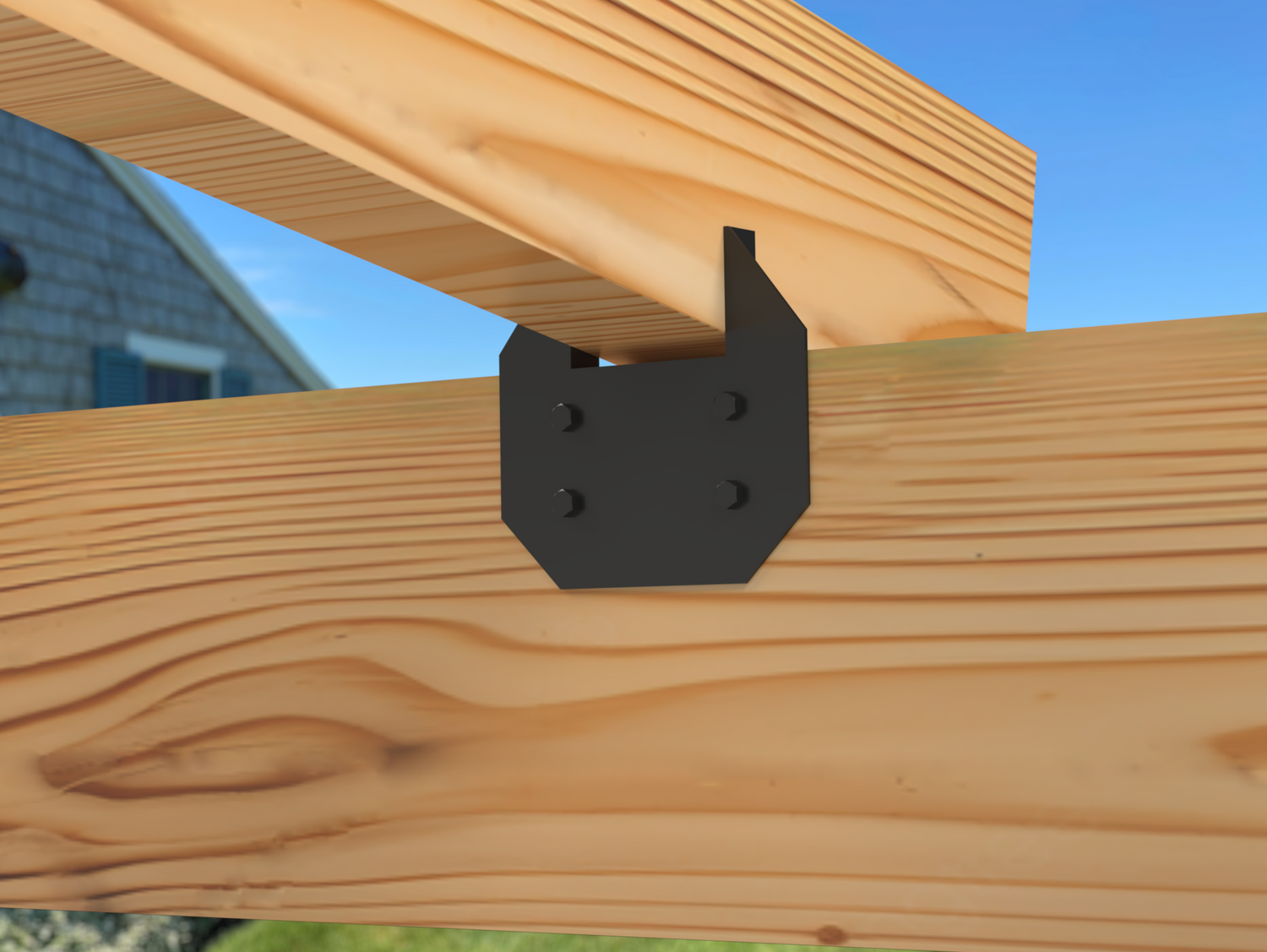 Hurricane Tie Brackets - Madison Iron and Wood