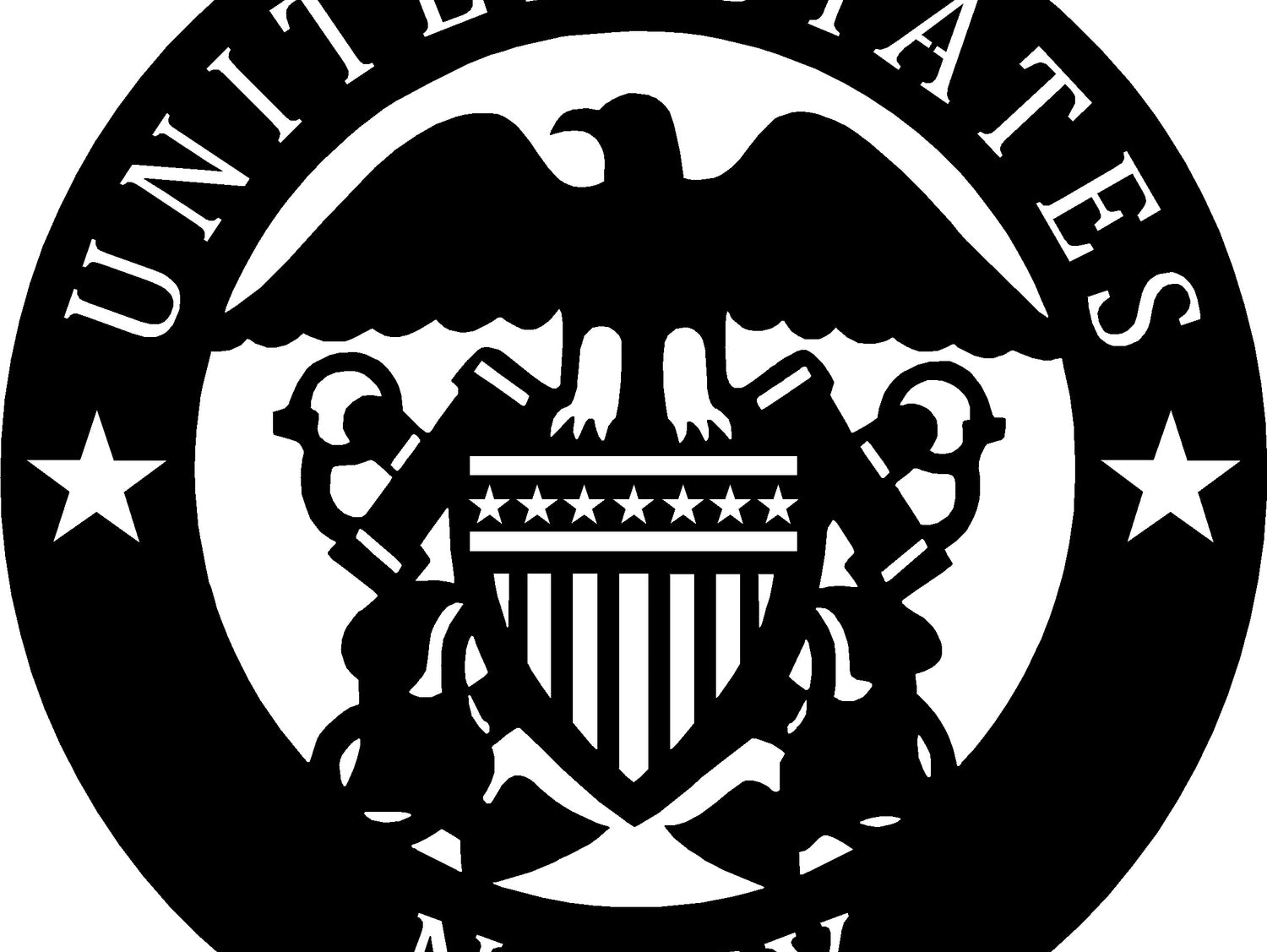NAVY EMBLEM METAL SIGN - Madison Iron and Wood