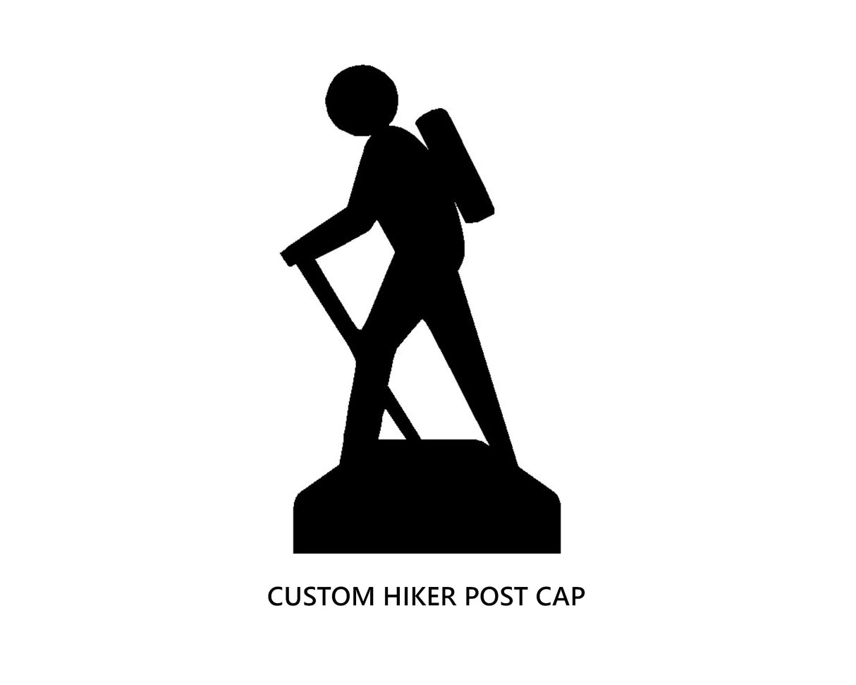 6X6 Hiker Post Cap (5.5 x 5.5 Post Size) - Madison Iron and Wood