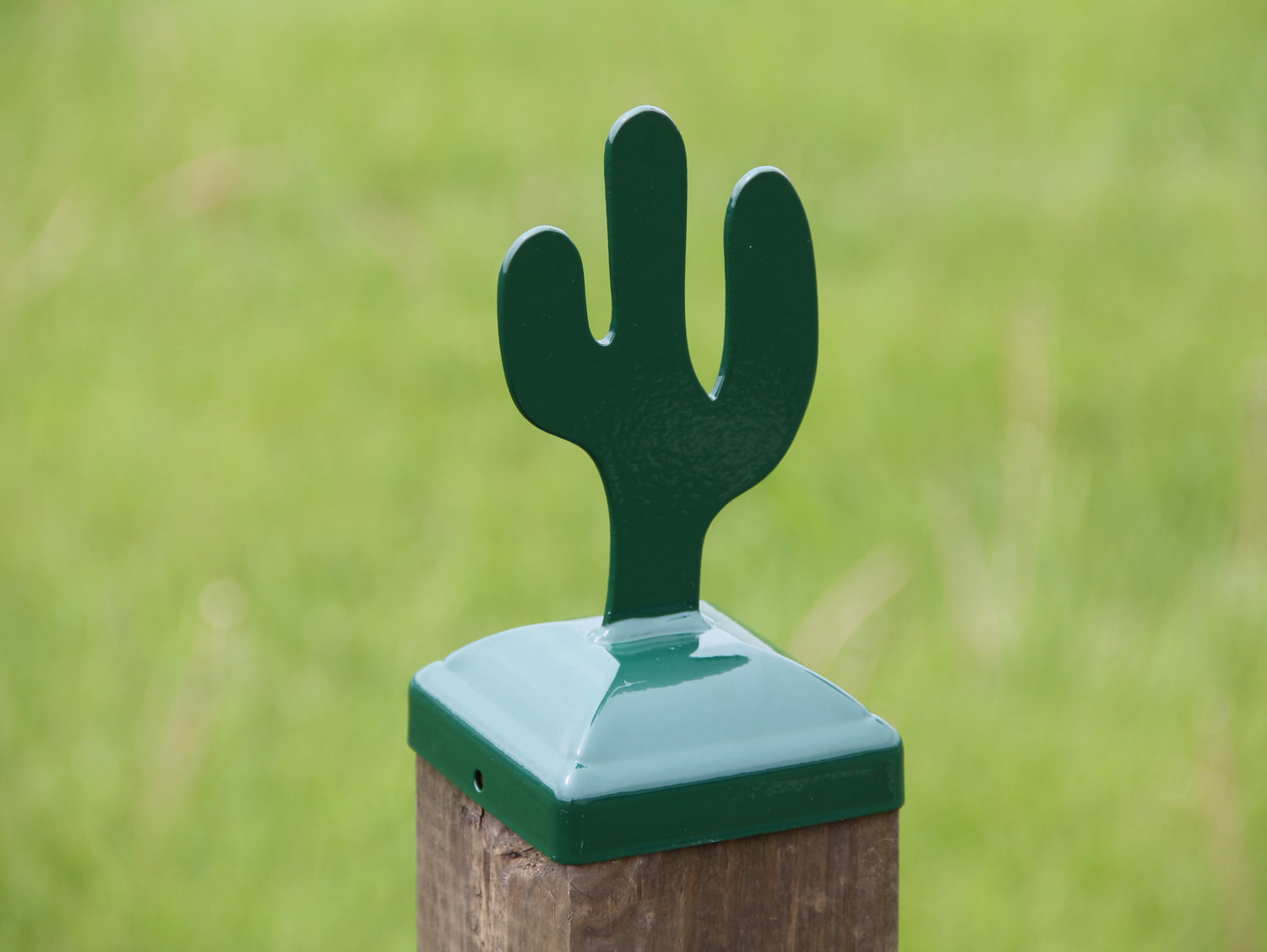 True Size 6x6 Post Cap with Plants and Insects Finial Choice - Madison Iron and Wood