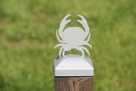 True Size 6x6 Post Cap with Nautical Finial Choice - Madison Iron and Wood