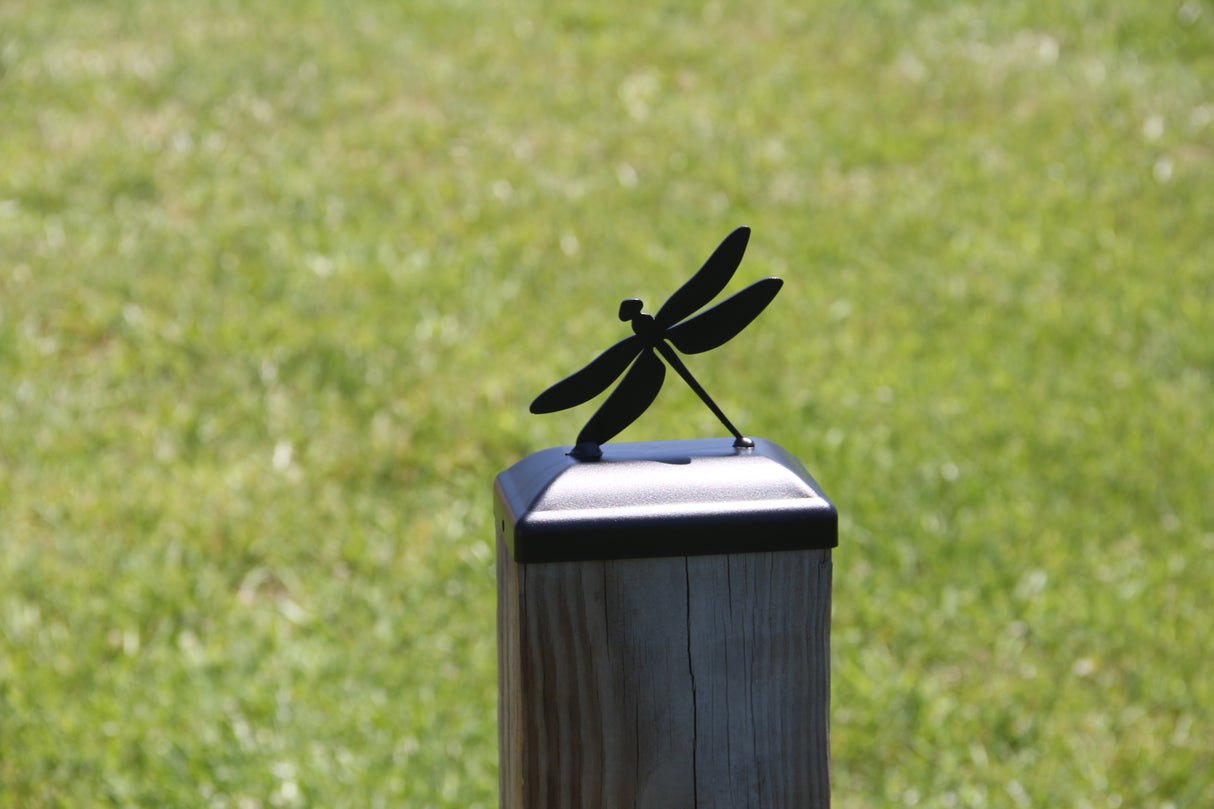 4x6 Dragonfly Post Cap (Fits 3.5 x 5.5 Post Size) - Madison Iron and Wood