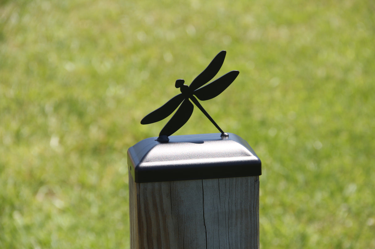 4x6 Dragonfly Post Cap (Fits 3.5 x 5.5 Post Size) - Madison Iron and Wood