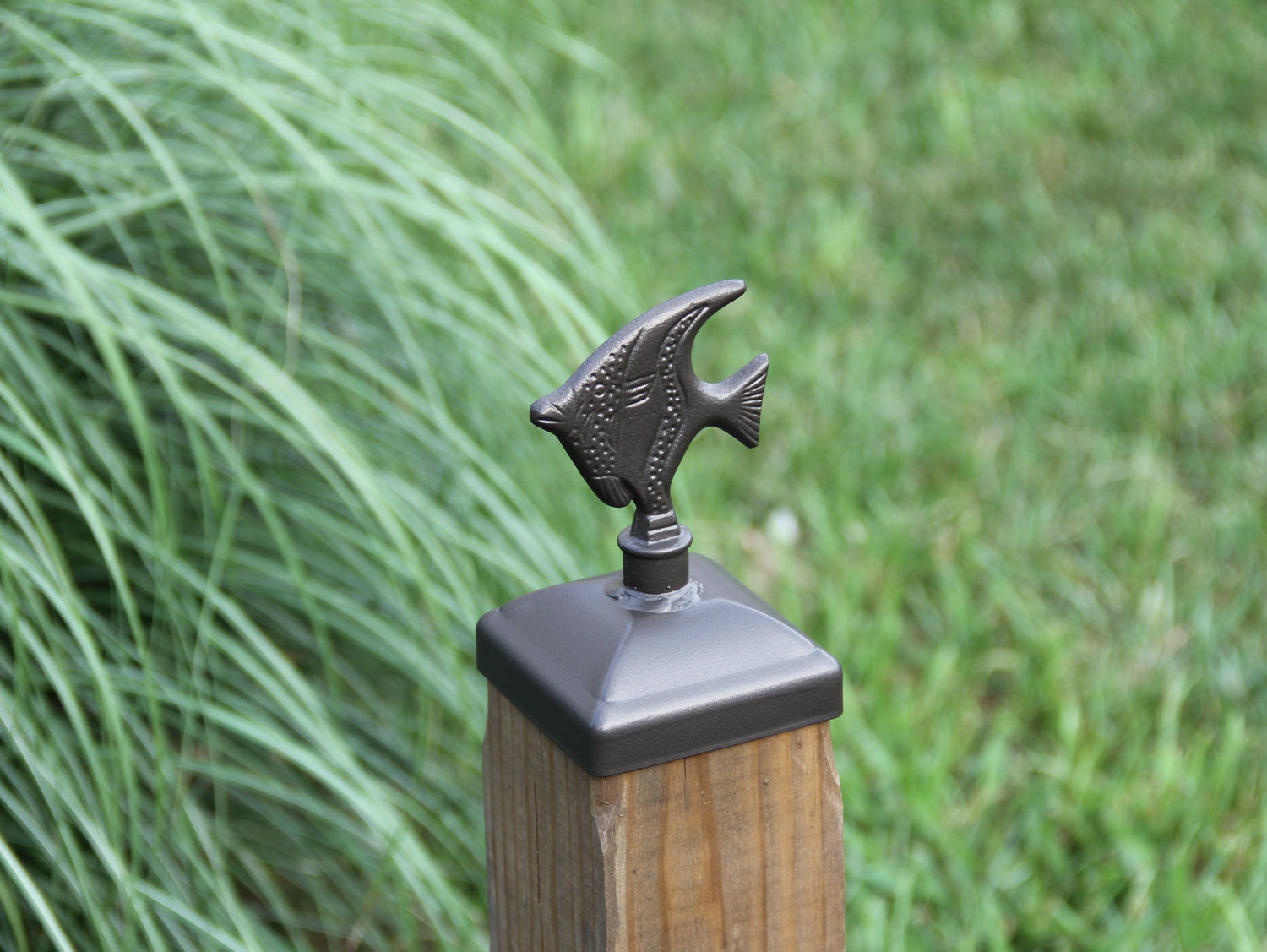 4x4 Fish Post Cap (3.5 x 3.5 Post Size) - Madison Iron and Wood