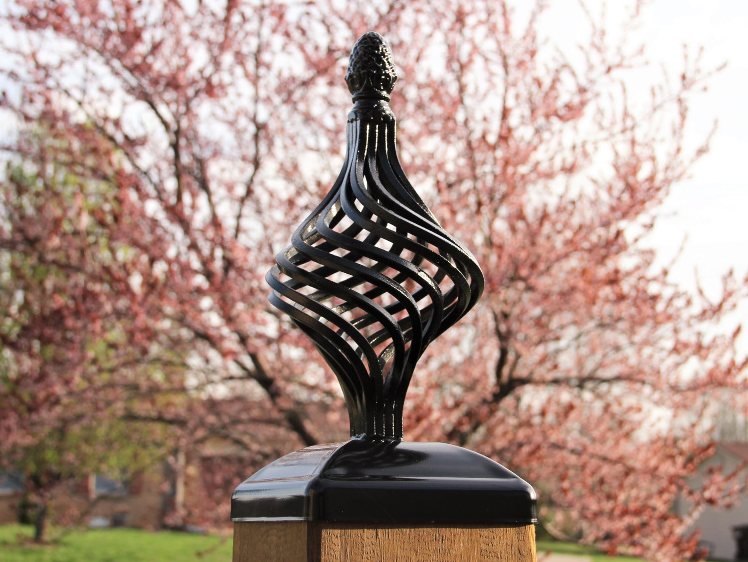 Madison Iron and wood – Metal Décor – Home Improvement – Home décor – Post Caps – Outdoor Décor