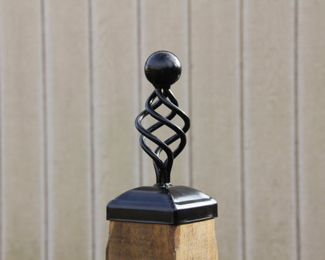 Madison Iron and wood – Metal Décor – Home Improvement – Home décor – Post Caps – Outdoor Décor