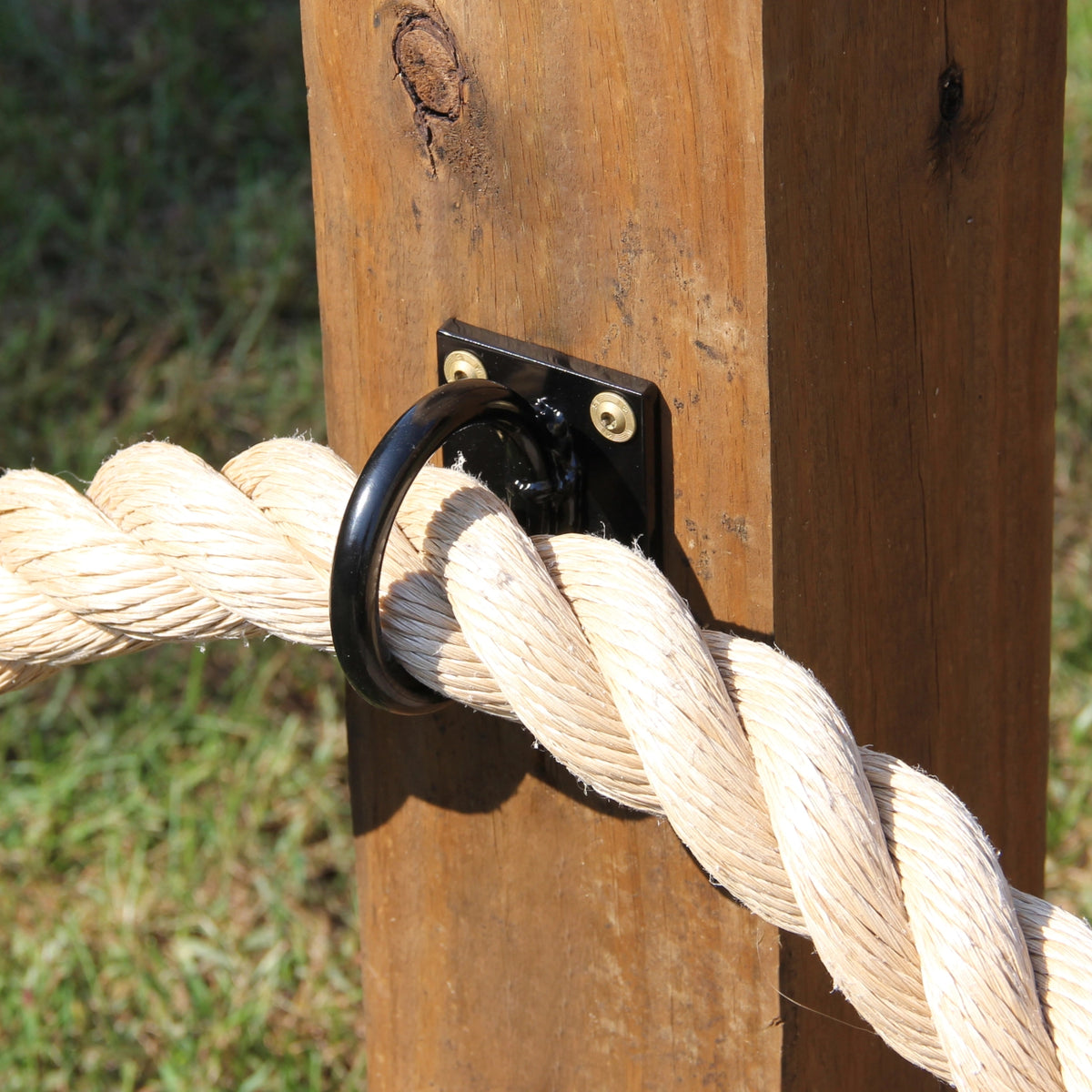 Heavy Duty Nautical Rope Ring, Light Strand Holder, Fence Rings (3