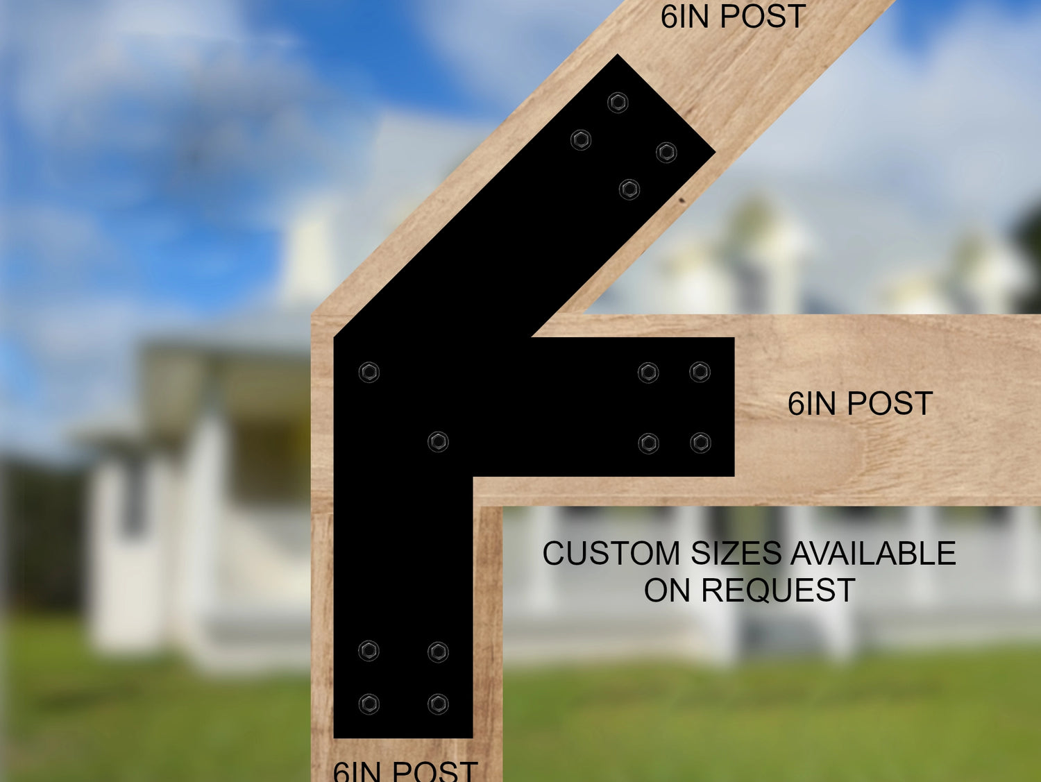 Madison Iron and wood – Metal Décor – Home Improvement – Home décor – Post Caps – Outdoor Décor