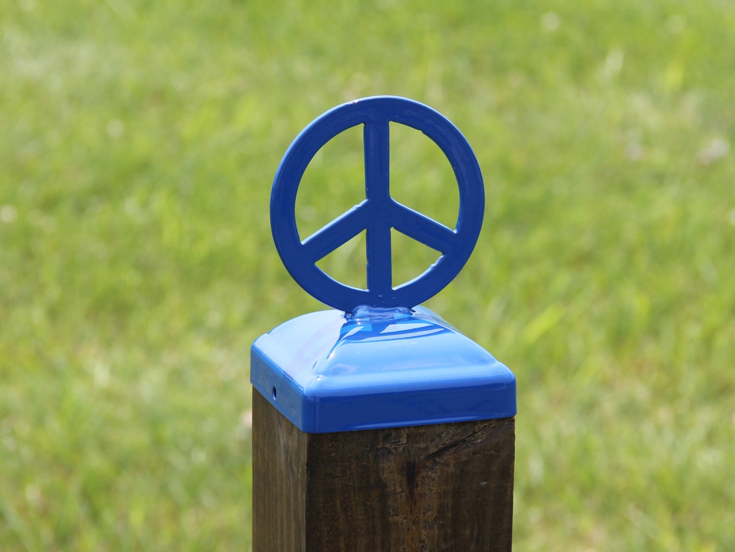 True Size 6x6 Post Cap Musical and Misc. Finial Choice - Madison Iron and Wood
