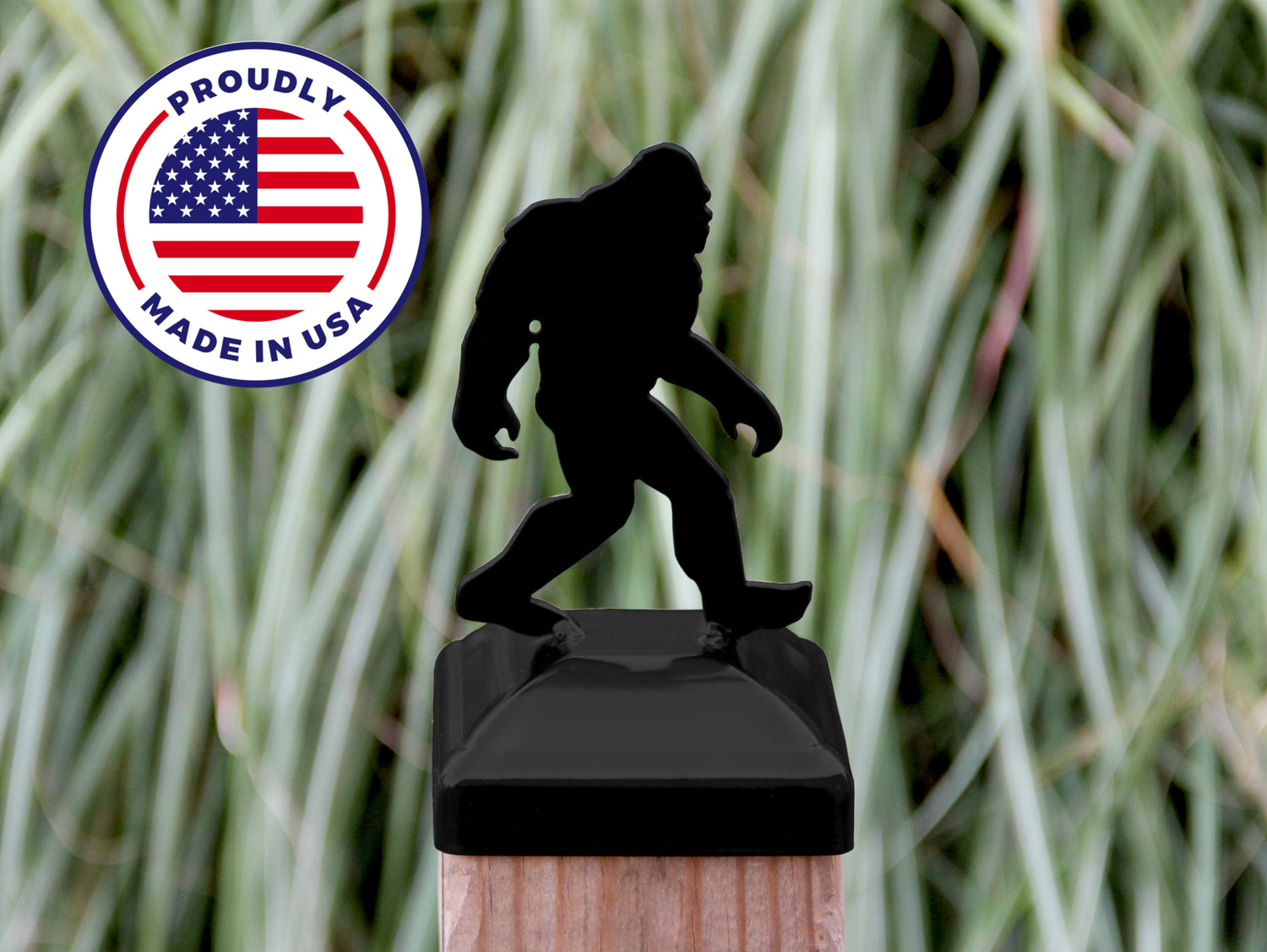 6X6 Bigfoot Walking Post Cap (5.5 x 5.5 Post Size) - Madison Iron and Wood