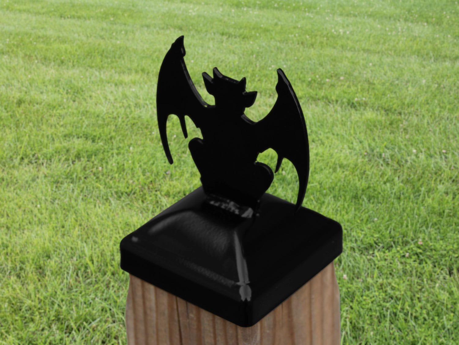 6X6 Gargoyle Post Cap (5.5 x 5.5 Post Size) - Madison Iron and Wood