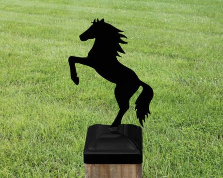 6X6 Horse Post Cap (5.5 x 5.5 Post Size) - Madison Iron and Wood