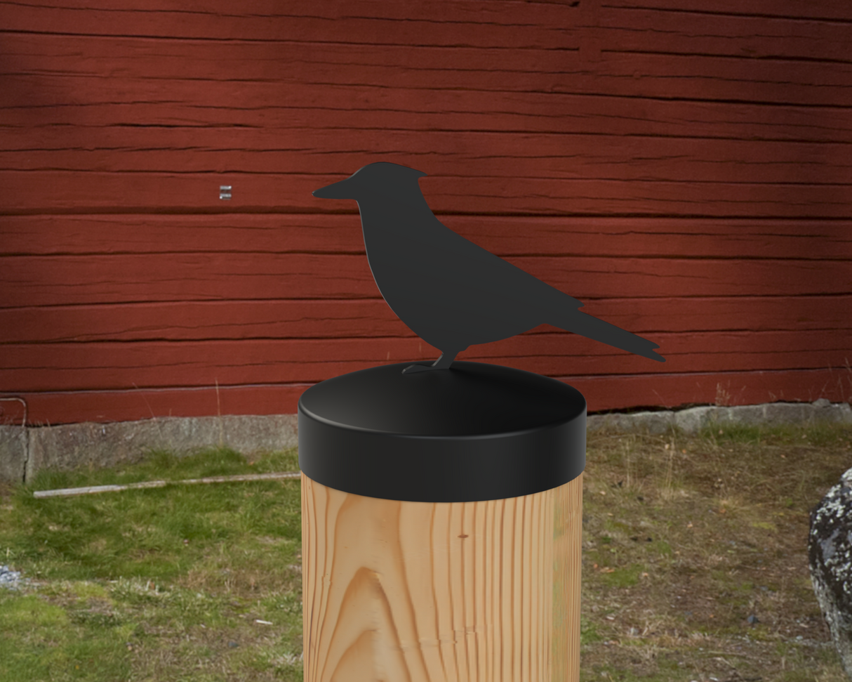 Blue Jay, Round Post Cap (4x4 Round Post Size) - Madison Iron and Wood