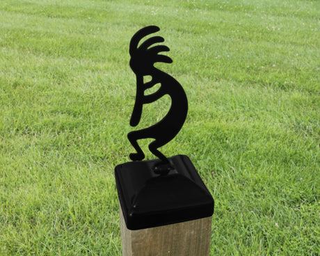 6X6 Kokopelli Post Cap (5.5 x 5.5 Post Size) - Madison Iron and Wood