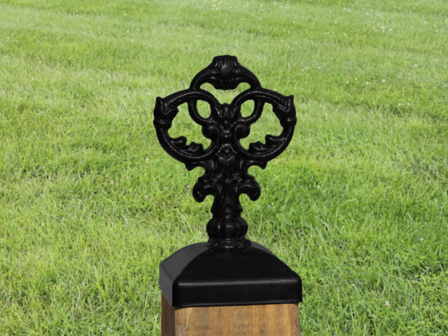 4x4 Victorian Post Cap (Fits 3.5 x 3.5 Post Size) - Madison Iron and Wood