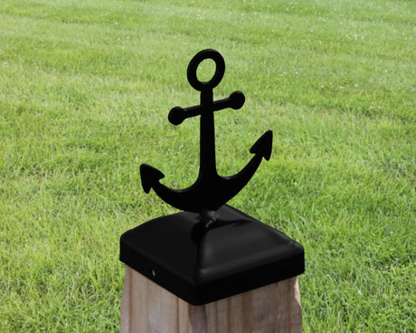 6X6 Anchor Post Cap (5.5 x 5.5 Post Size) - Madison Iron and Wood