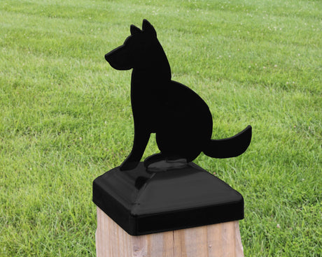 6X6 Dog Post Cap (5.5 x 5.5 Post Size) - Madison Iron and Wood
