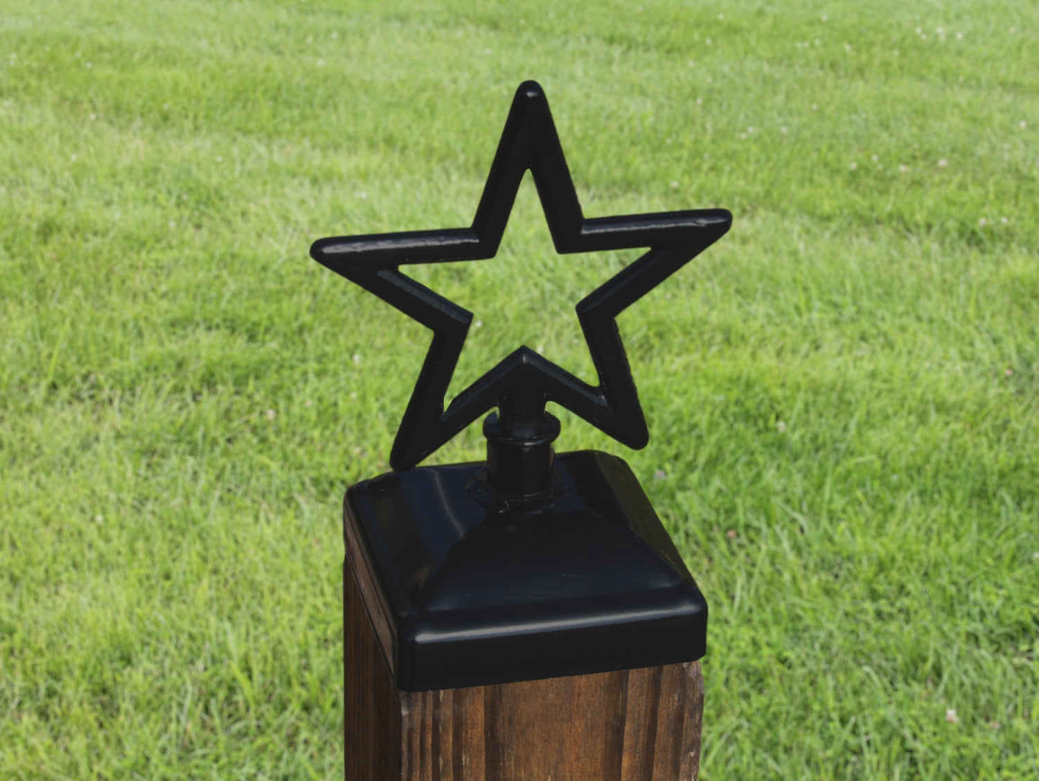 4x4 Star Post Cap (3.5 x 3.5 Post Size) - Madison Iron and Wood