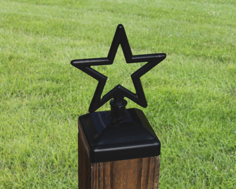 4x4 Star Post Cap (3.5 x 3.5 Post Size) - Madison Iron and Wood