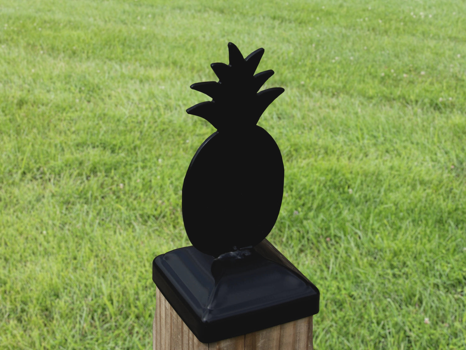 4x4 Pineapple Post Cap (Fits 3.5 x 3.5 Post Size) - Madison Iron and Wood