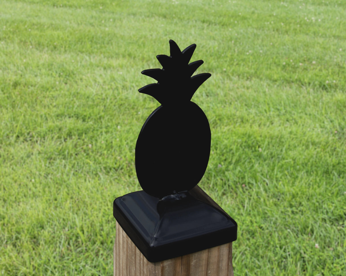 4x4 Pineapple Post Cap (Fits 3.5 x 3.5 Post Size) - Madison Iron and Wood