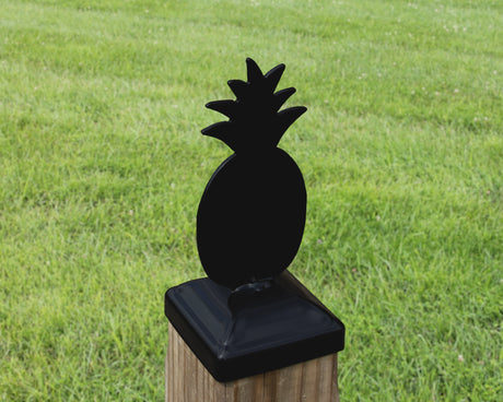 4x4 Pineapple Post Cap (Fits 3.5 x 3.5 Post Size) - Madison Iron and Wood