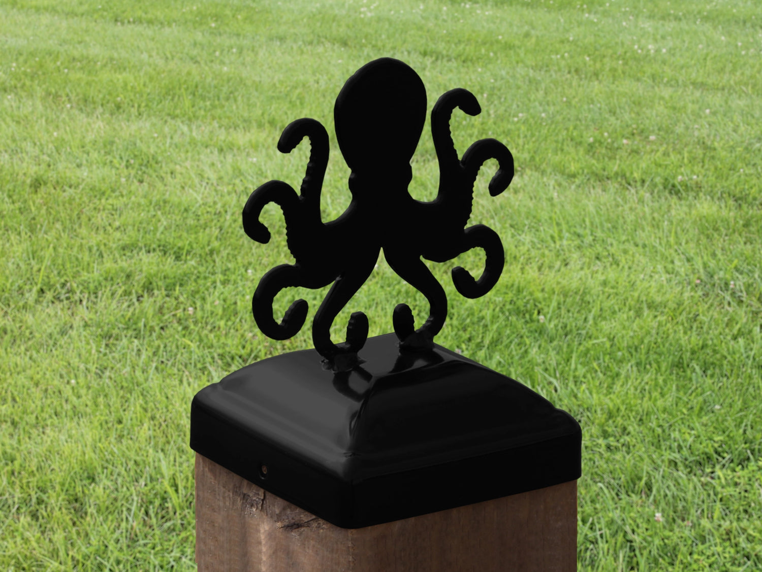 6X6 Octopus Post Cap (5.5 x 5.5 Post Size) - Madison Iron and Wood