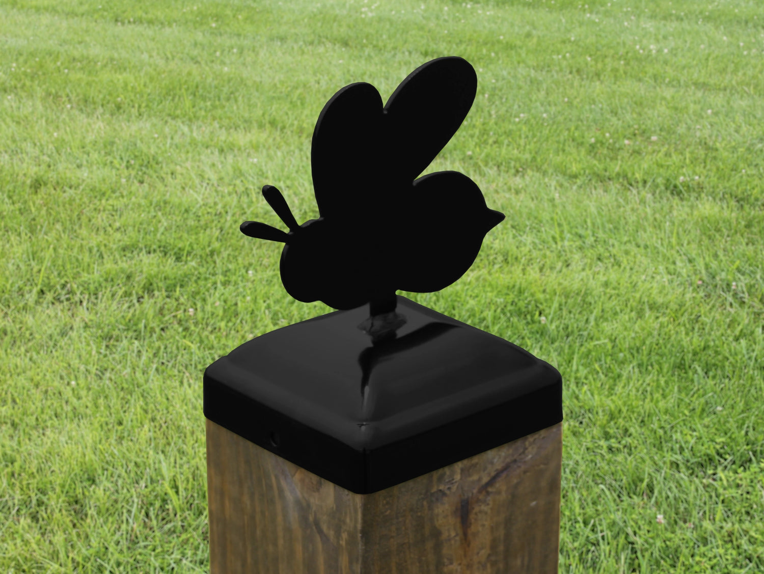 6X6 Bumble Bee Post Cap (5.5 x 5.5 Post Size) - Madison Iron and Wood